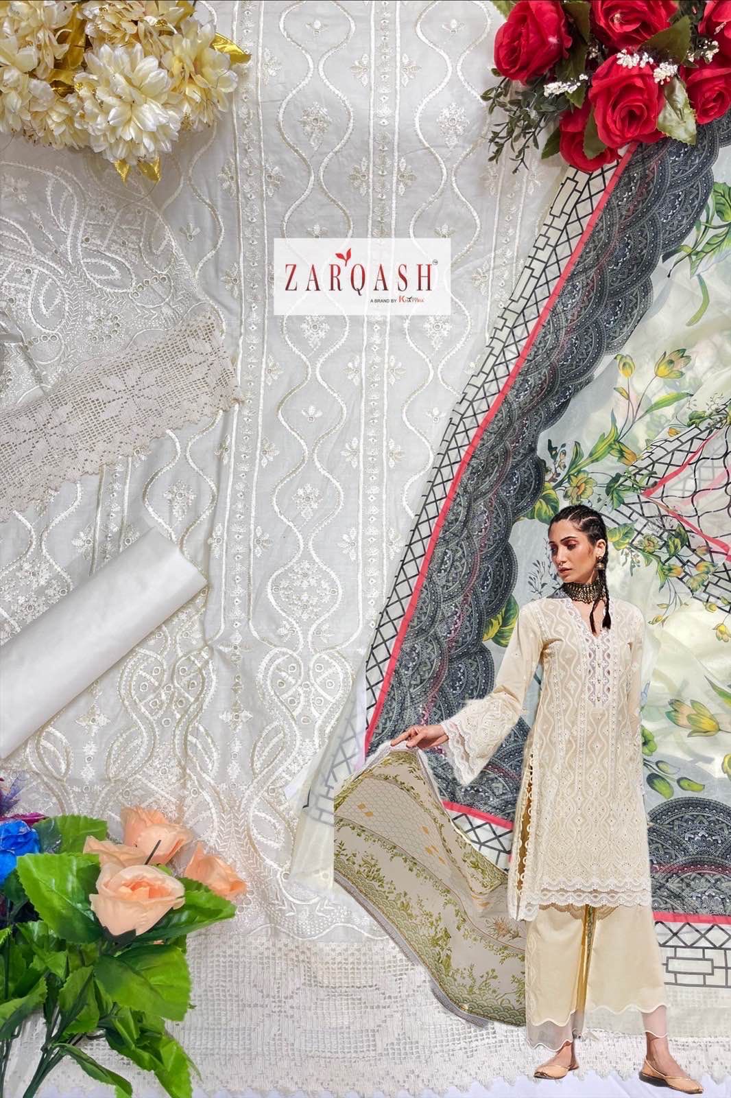 Zarqash Lawankari Vol 24 Pakistani Suits Catalog Lowest Price