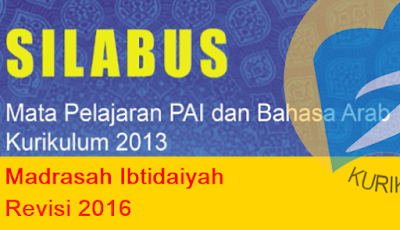 Silabus Aqidah Akhlak MI Kelas 1|2|3|4|5|6 Kurikulum 2013 Revisi Terbaru (Update 2017)