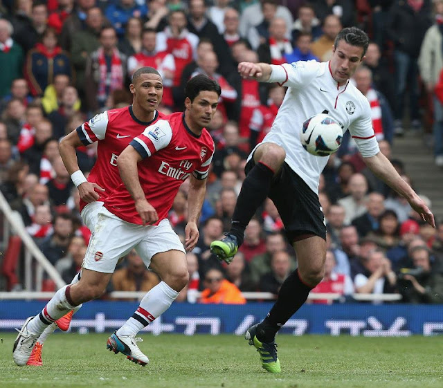 Highlights of RvP's return to the Emirates as a Champion