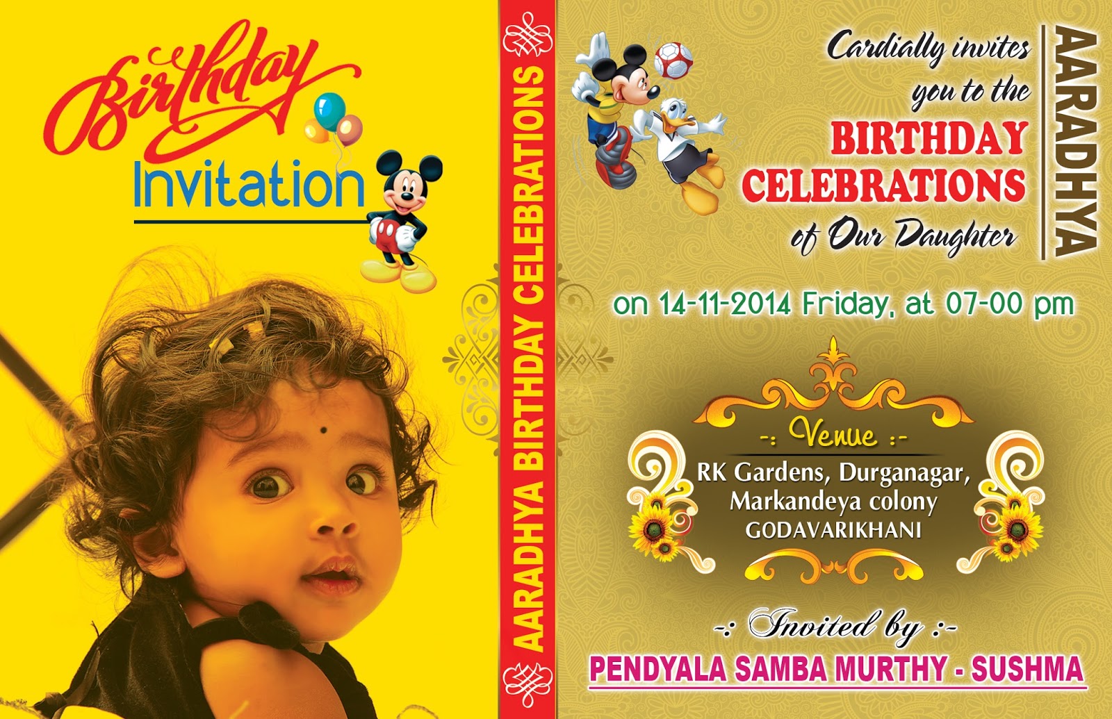 Bengali Annaprasan Invitation Card Design | Poemview.co