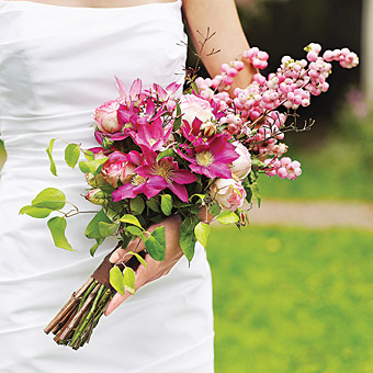 Crescent Wedding Bouquet