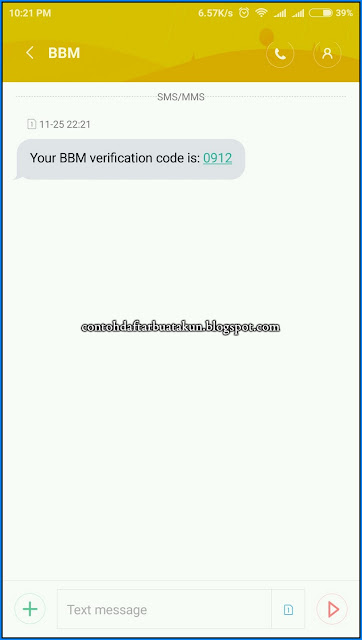  Sign In BBM Dengan Nomor Telepon