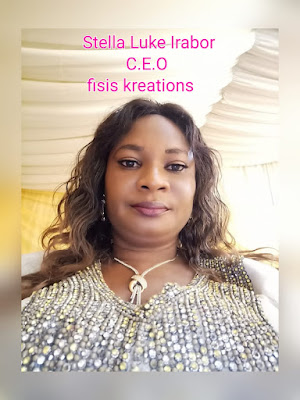 Pastor (Mrs.) Stella Luke Irabor, is the Chief Executive Officer (CEO) of Fisis Kreations