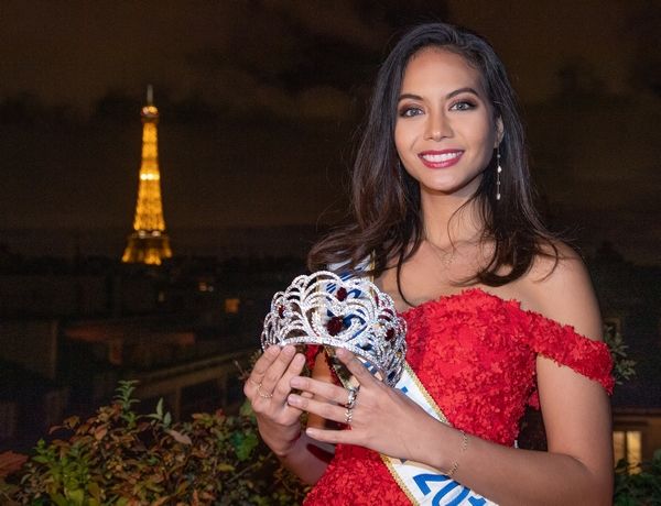 Vaimalama Chaves présente la nouvelle couronne Miss France 2020