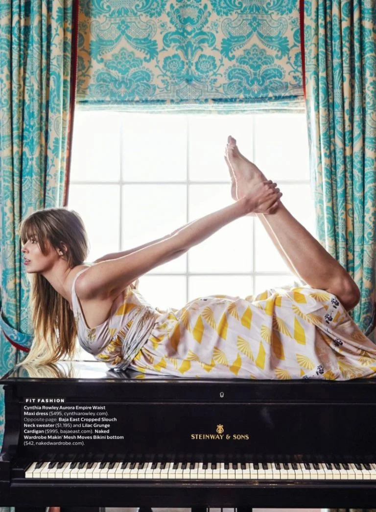 Robyn Lawley Shows Off Her Yoga Moves for Shape Magazine