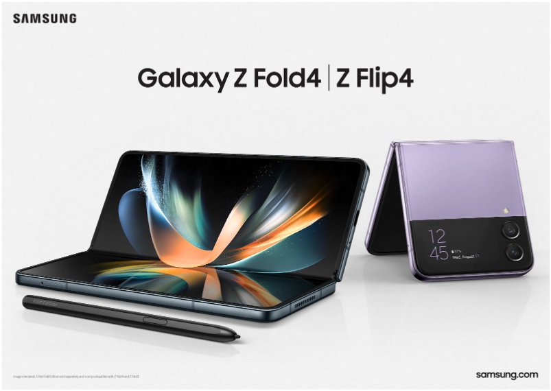 Samsung Galaxy Z Flip4 and Galaxy Z Fold4