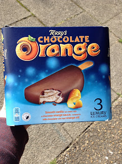 Terry's Chocolate Orange Ice Creams