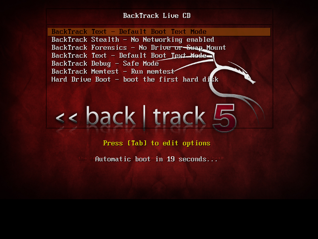 Instalasi backtrack 5 R3