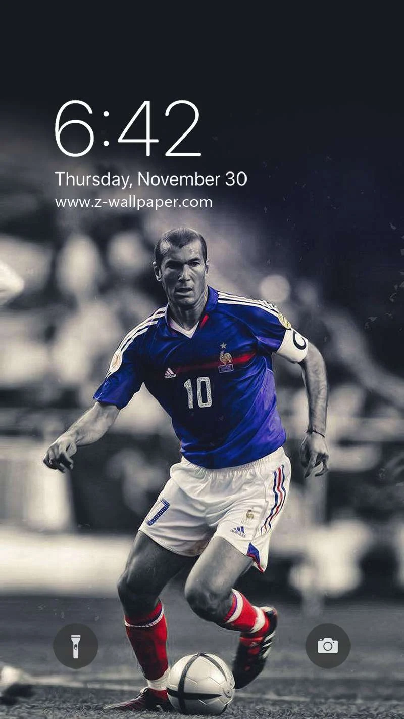 Z-Wallpaper | Zinedine Zidane Football Mobile Phone Wallpapers