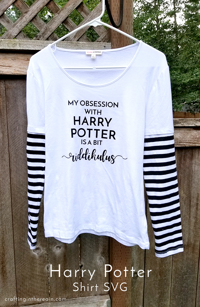 Download Harry Potter Obsession Shirt | Crafting in the Rain