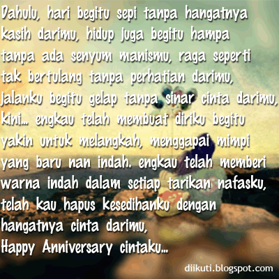 Kumpulan DP BBM Gambar Kata Ucapan Happy Anniversary Romantis