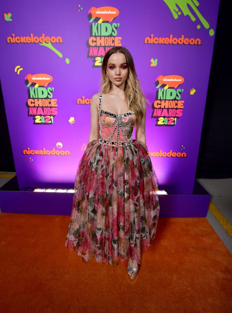 Dove Cameron at Nickelodeon’s 2021 Kids’ Choice Awards in Santa Monica