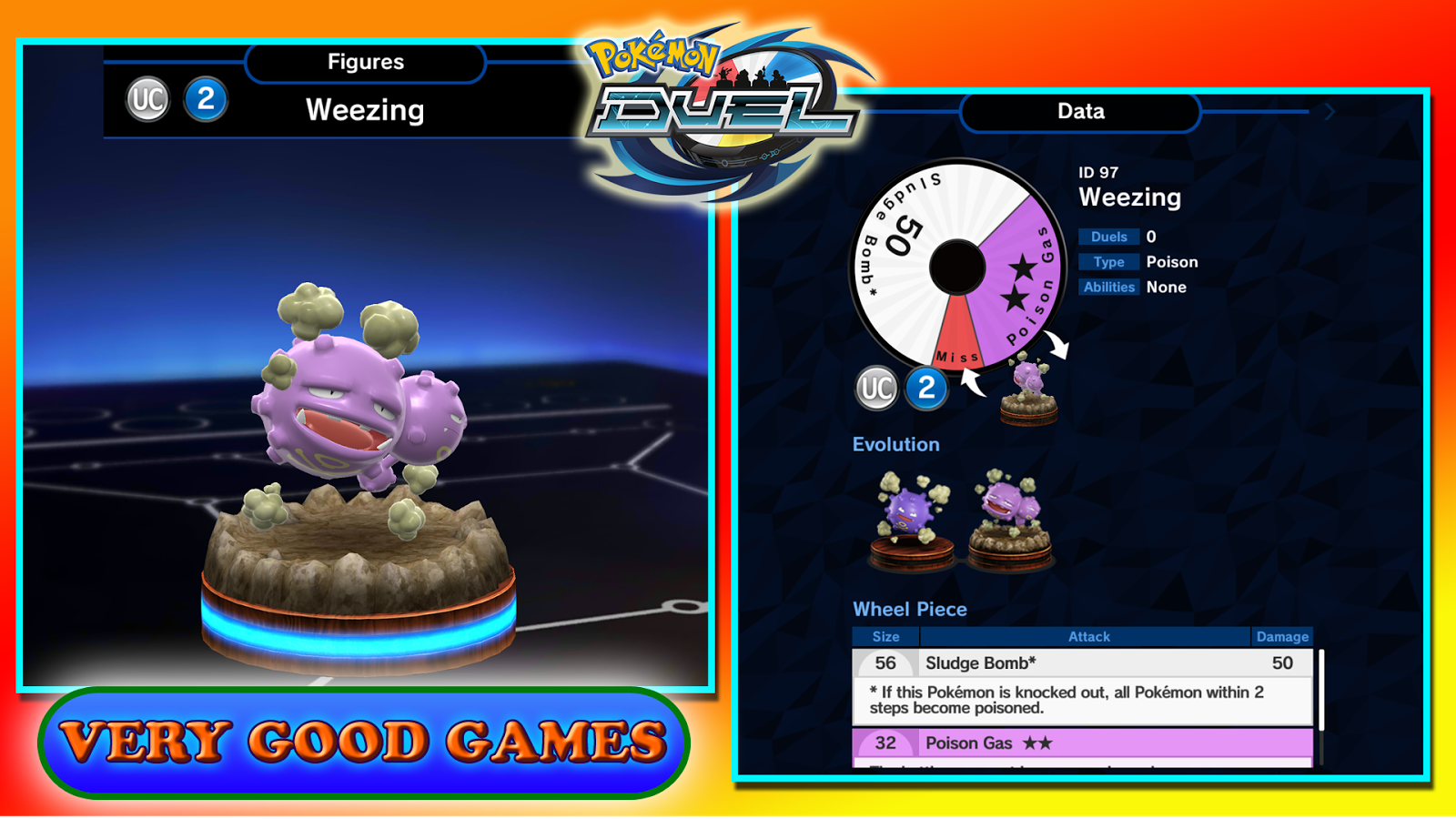 Weezing - Pokemon for Grass Gym Cup in Pokemon Duel