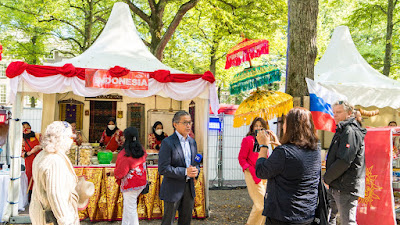 Kuliner dan Tari Indonesia Ramaikan Embassy Festival di Belanda