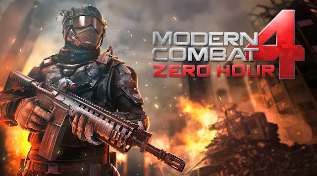 Modern Combat 4 Zero Hour MOD APK+DATA(Unlimited Credits) v1.1.0