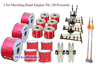 PERALATAN DRUM BAND 