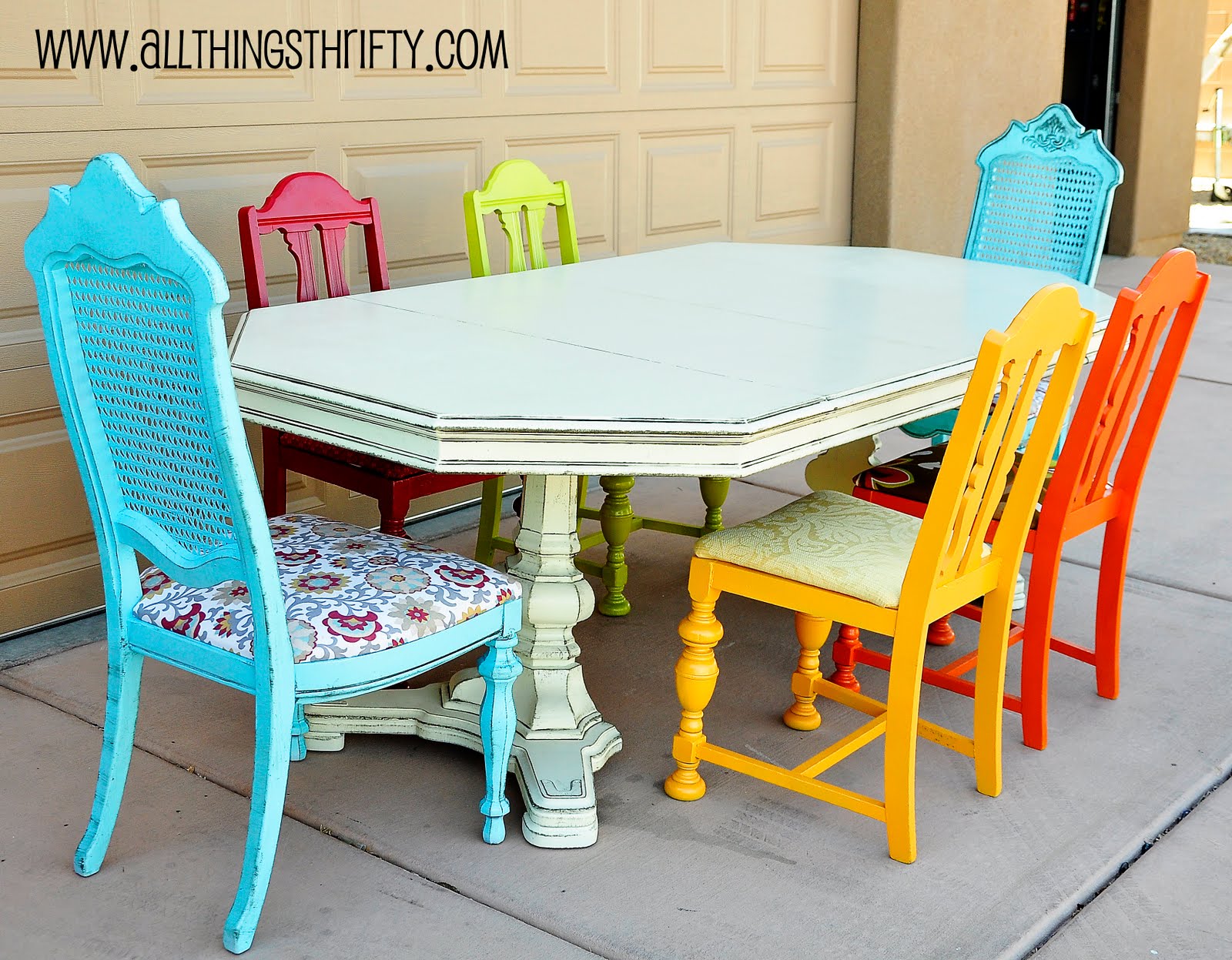 Dining Room Table Transformation All Things Thrifty