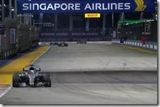 Lewis Hamilton ha vinto il gran premio di Singapore 2017