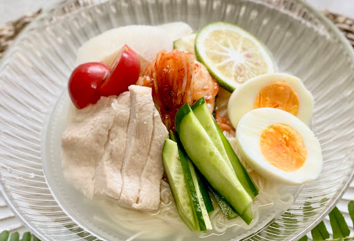 水冷麺風お素麺　楽しい毎日の美味しい週末