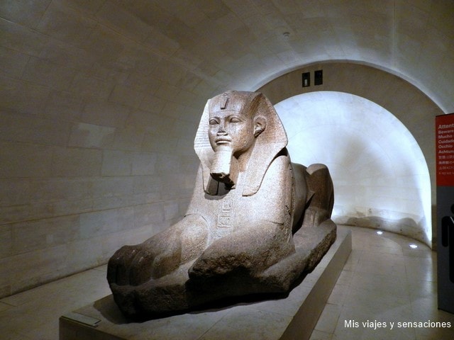 Esfinge de Tanis, Museo del Louvre, París