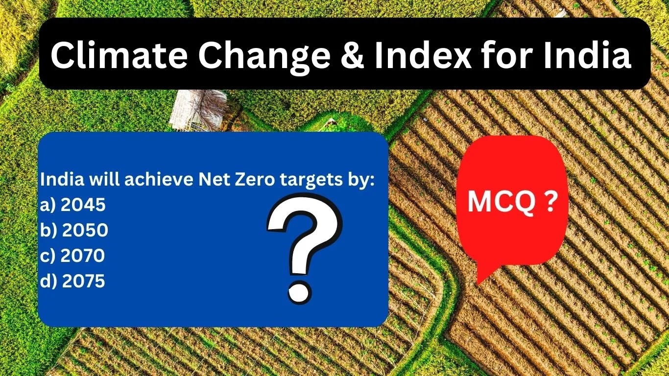 MCQ on Climate Change COP27