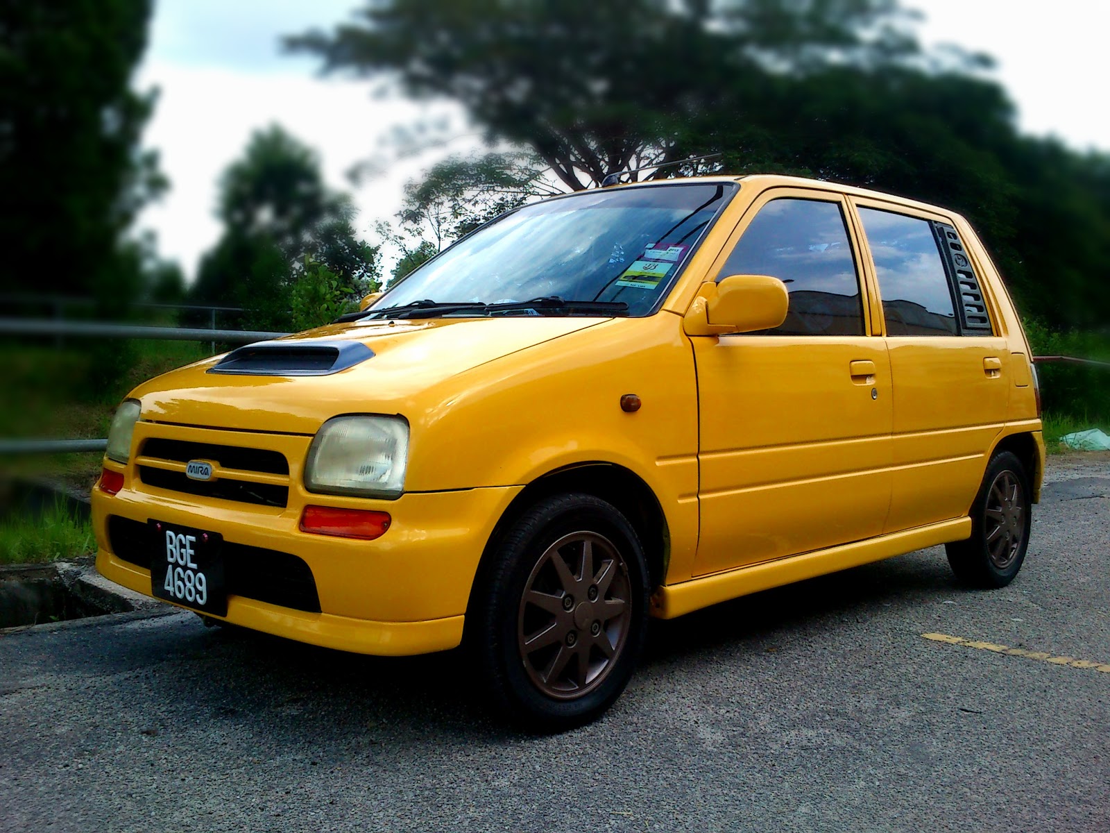 kancil tukar warna yellow myvi azamaju sprayworks 