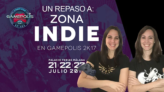 Zona indie gamepolis 2017 chicas gamers