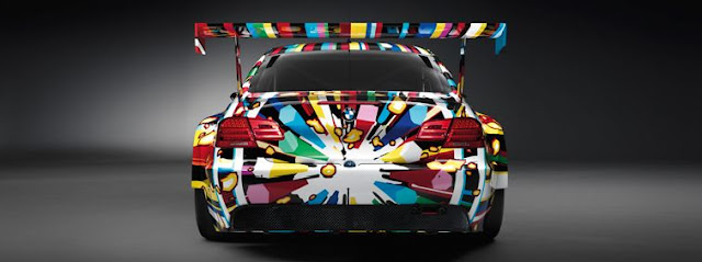 bmw art car designed by jeff koons