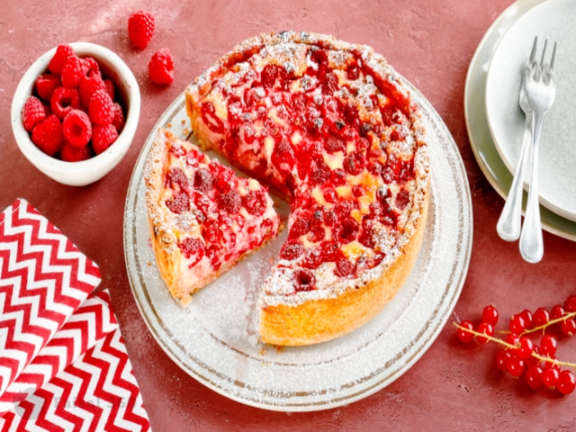 Jellied pie recipes with raspberries