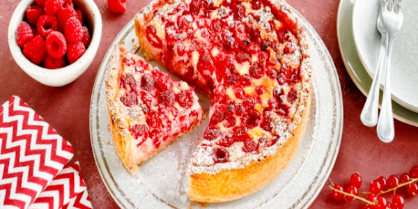 Jellied pie recipes with raspberries | जेली पाई रसभरी के साथ व्यंजन विधि