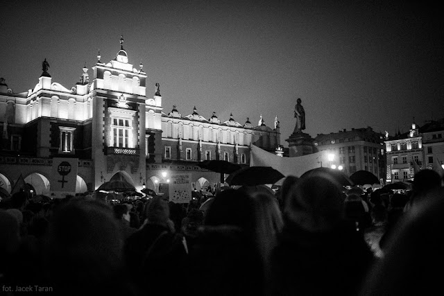 Międzynarodowy Straj Kobiet, Krakow 2017, fot. Jacek Taran