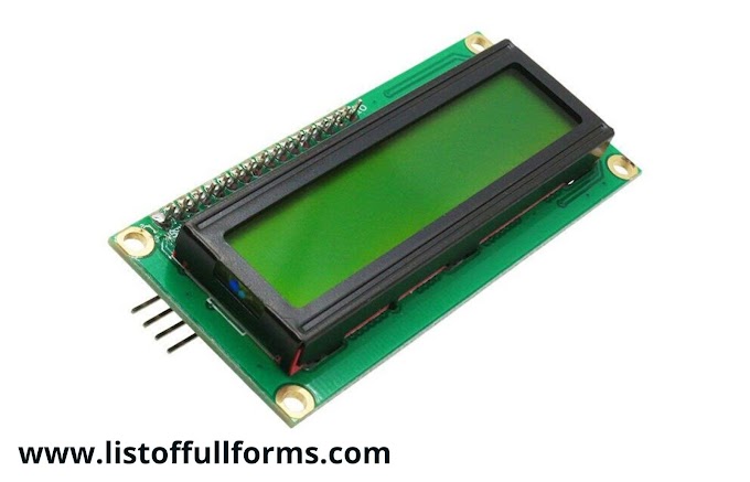 LCD full form