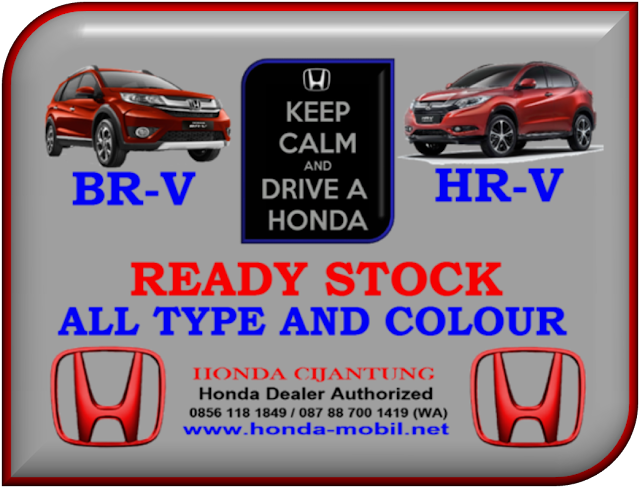 HONDA BR-V DAN HR-V READY STOCK