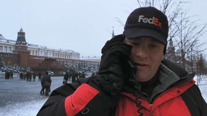 Tom Hanks in the Red Square