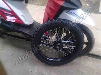 Velg Champ Hitam Untuk Matic Tinggal Pakai