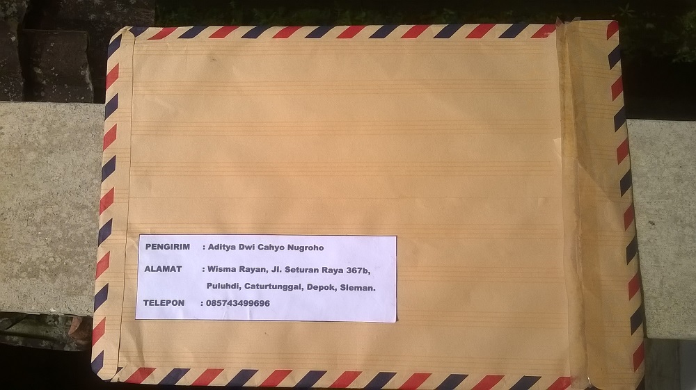 Cara Mengirim Dokumen Surat Surat Melalui JNE - Aditya-Web.com