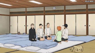 ハイキュー!! アニメ 第1期11話 合宿 縁下力 木下久志 成田一仁 | HAIKYU!! Episode 11