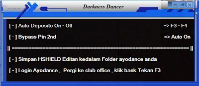 Cheat Ayodance Auto Deposito 500k v.6096 By Darkness Dancer
