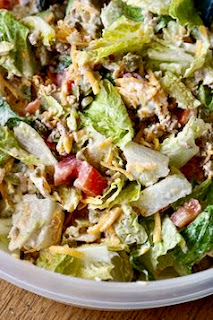 Taco Salad with Taco Shell: Savory Sweet and Satisfying