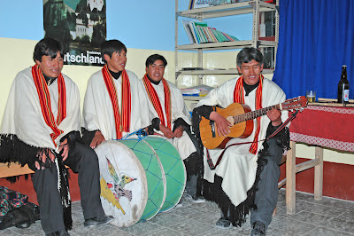 Eine Musikgruppe aus meiner Zeit als Pfarrer von Llica & Tahua Bolivien