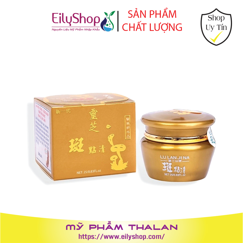 Kem Sâm Linh Chi LU LAN JI NA Chống Lại 9 Dấu Hiệu Lão Hóa - Shop mỹ phẩm nhập khẩu Thailan