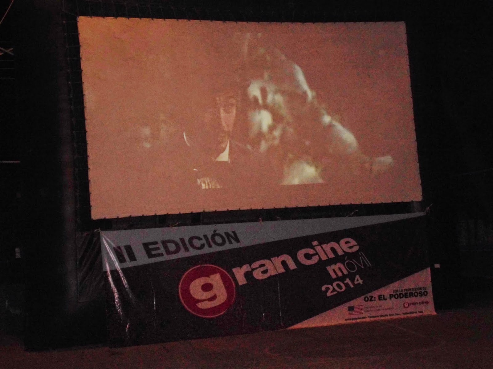 Cine móvil arrancó este miércoles y culmina este jueves en cancha Cajuarito con Proyección de película: “OZ: El Poderoso”, en Apure.