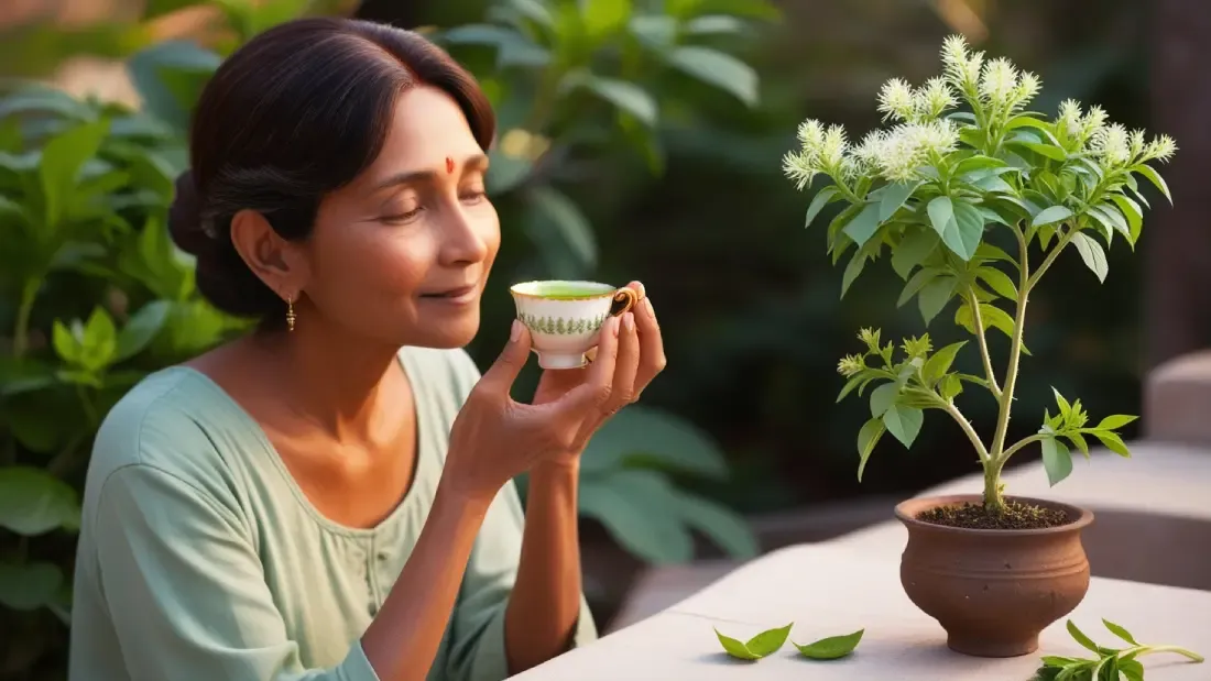 খালি-পেটে-তুলসী-পাতা-খাওয়ার-উপকারিতা