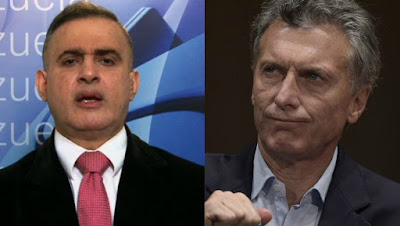 Tarek William Saab arremete contra Macri y lo llama "dios tutelar griego"