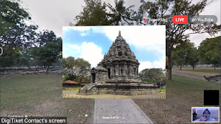 Candi bubrah sekarang. Sumber digitiket virtual tour