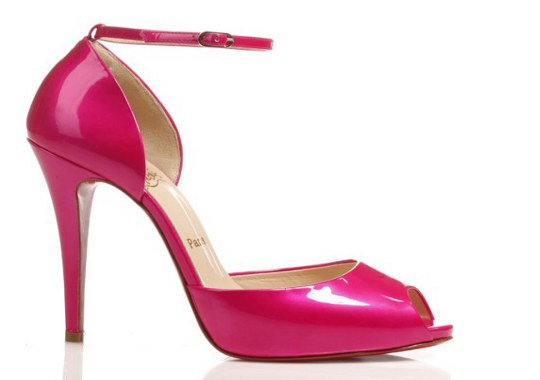 Pink shoes for Barbie