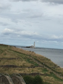 St Mary Lighthouse Whitley Bay coast 