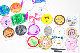 Creative Circle Art Challenge- Such a fun activity to try with kids!