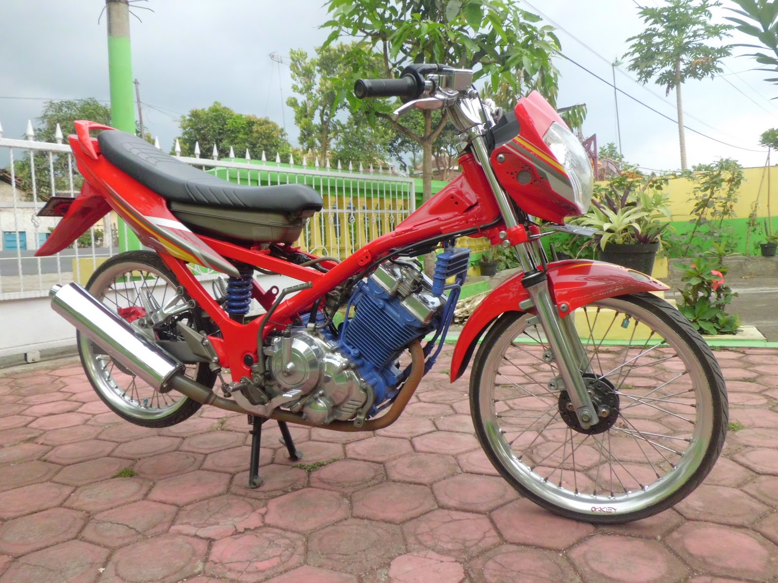 Kesan Mothai Lok Kian Diminati Suzuki Satria FU 150 2006 Glenmore