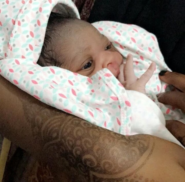 Emir of Kano's daughter, Shahida Sanusi, welcomes her first child, a baby girl 